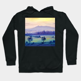 Inverurie and Bennachie from Osprey Heights Hoodie